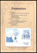 Ammoniten philatelic exhibit