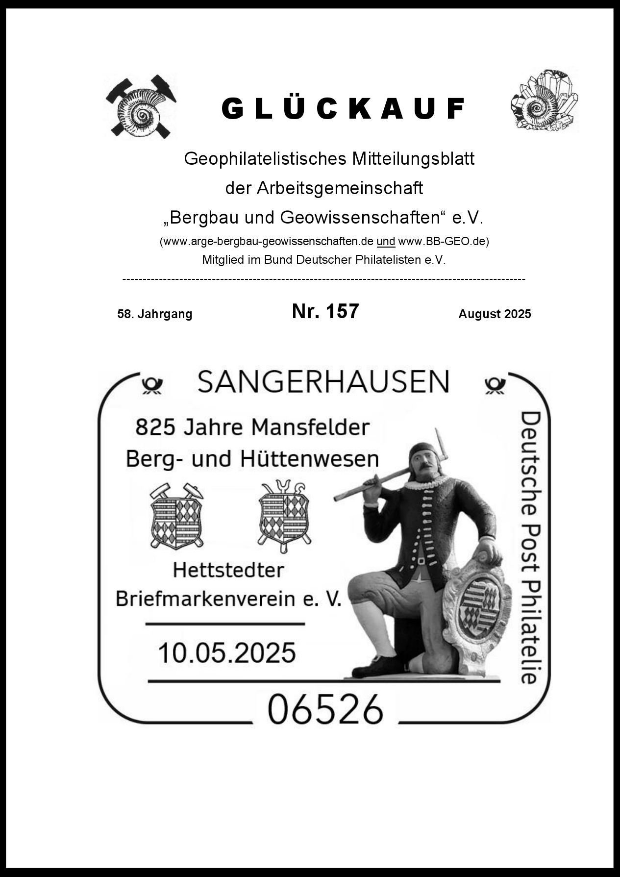 Das aktuelle Mitteilungsblatt GLÜCKAUF