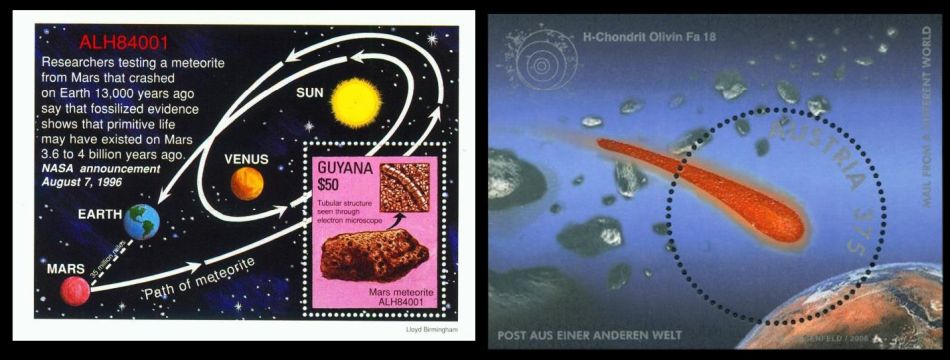 Meteoriten Sammelgebiet